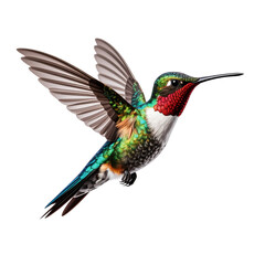 Fototapeta premium hummingbird bird, Transparent background 