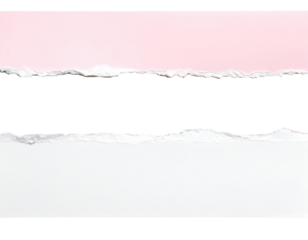 paper ripped border top bottom clipping isolated on transparent png