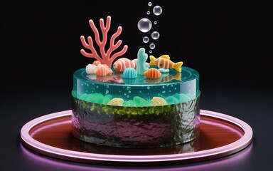 birthday cake with candle