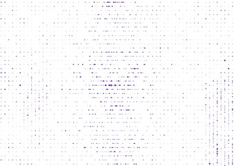 Violet small square dots abstract hi-tech background. Vector minimal geometry design