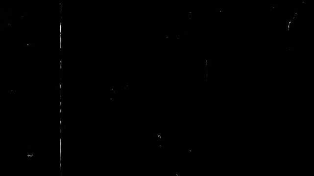 Vintage Film Look with Scratches Dust and Noise Overlay. overlay film footage, alpha channel, 4k video - Powered by Adobe