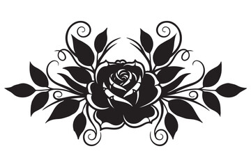 Elegant floral design with vibrant colors and classic typography