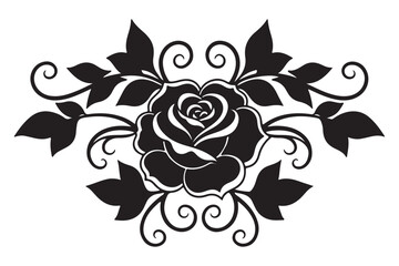 Elegant floral design with delicate botanical illustrations and vibrant color accents