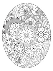 PrintFlowers Coloring Pages For Adules