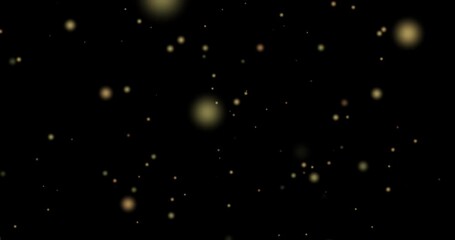 回転するたくさんの光のパーティクル,４Kループ,アルファ	