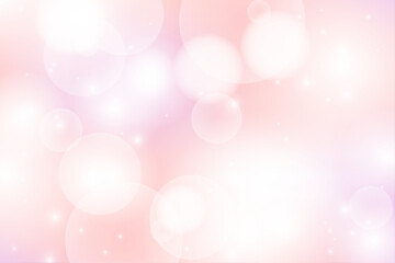Obraz premium ピンク色のキラキラの光の背景素材