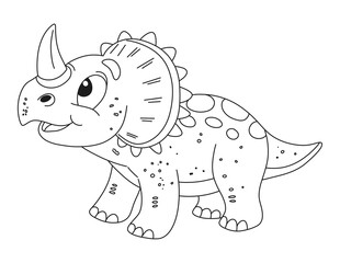 dinosaur coloring page