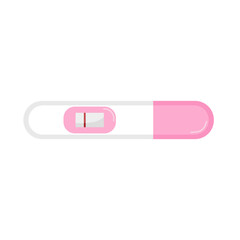 Negative Pregnancy Test Result Illustration 