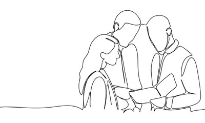 Teamwork and Collaboration Group Studying and Discussion