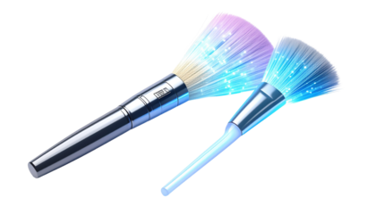  Modern AI painting devices for digital artists, isolated on transparent background