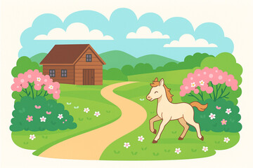 Pony Trail & Hilltop Cabin