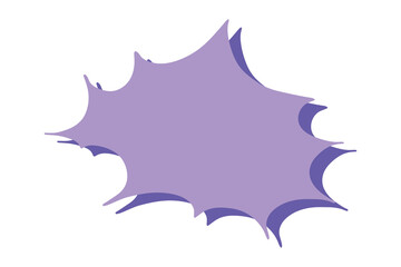 Hand drawn speech bubble Blank empty message box Textbox frame for banners, price tags, stickers, design