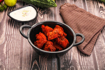 Indian cuisine - hot Fish Tikka