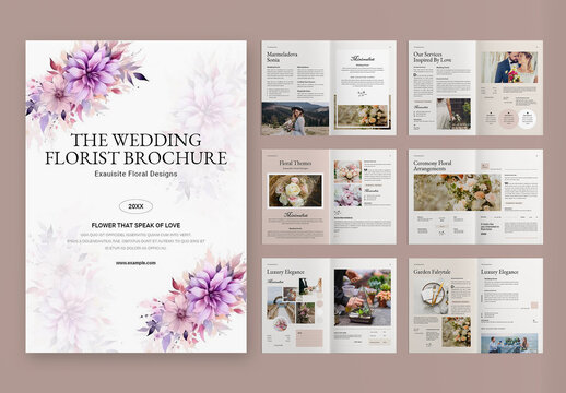 Wedding Florist Brochure