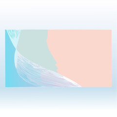 Obraz premium vector illustration of an abstract background