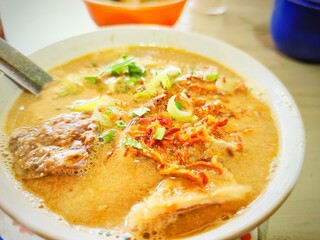 Authentic Indonesian traditional soup