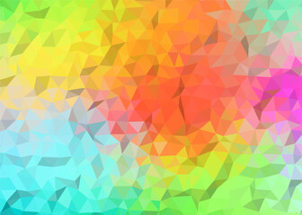 abstract colorful low poly background, abstract geometric background, abstract triangle background