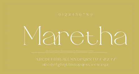 modern, futuristic modern geometric font  