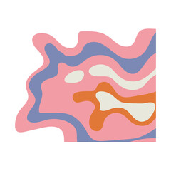 Corner Abstract Liquid