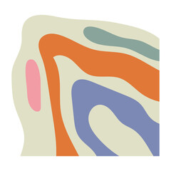 Corner Abstract Liquid