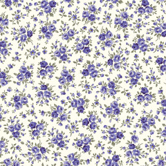 Abstract floral pattern perfect for textile design,