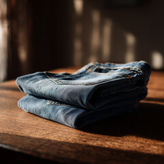 blue jeans with a pair