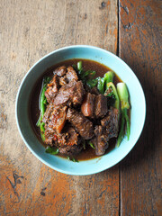 pork bone and belly stew