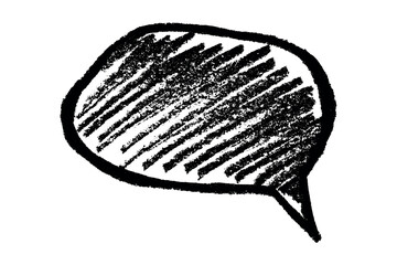 Hand drawn speech bubble Blank empty message box Textbox frame for banners, price tags, stickers, design