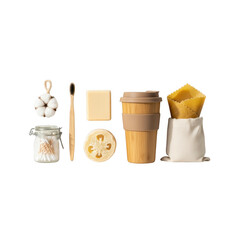 Sustainable Living EcoConscious Zero Waste Essentials Kit with Natural Personal Care Reusable Household Products