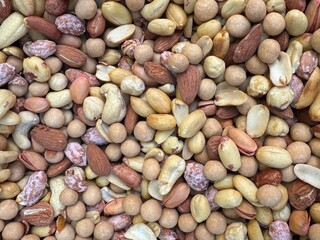 mixed nuts background