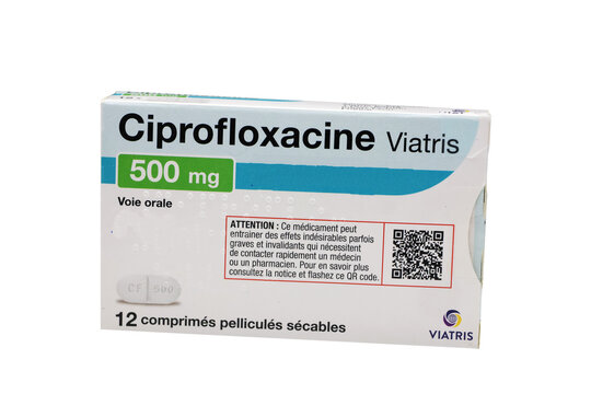 M&eacute;dicament Ciprofloxacine 500mg de Viatris
