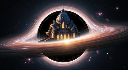 Cosmic Sanctuary a Celestial Haven in the Void of Space