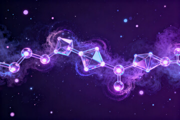 Molecular structure in cosmic space