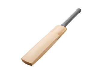 Cricket Bat Professional Grade Wood Cricket Equipment for Sports Design and Branding isolated on transparent background