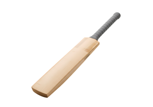 Cricket Bat Professional Grade Wood Cricket Equipment for Sports Design and Branding isolated on transparent background - Powered by Adobe