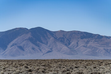 Big Southern Butte（Rhyolite）, lava dome  / Volcanic Domes. Farragut Blvd, Butte County, Idaho. Snake River Plain