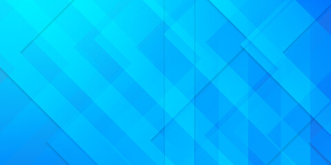 Blue gradient geometric banner for website graphic promotions