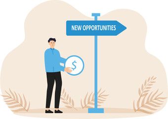 New opportunities in increasing income, making profits from unexpected sources, investing and buying company shares
