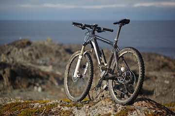 Mountain bike outdoor landscape