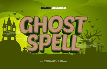 ghost spell editable text effect
