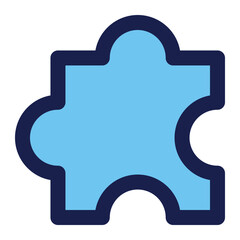 puzzle icon for illustration