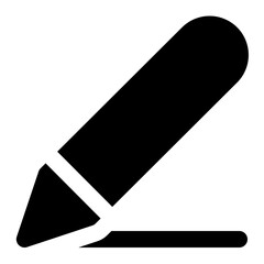 pencil icon for illustration