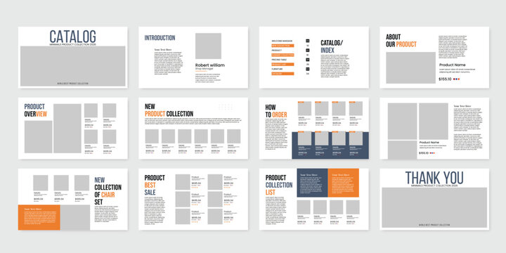 product catalog presentation template product list price slides powerpoint design - Powered by Adobe