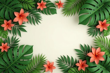 Tropical Leaves Wallpaper