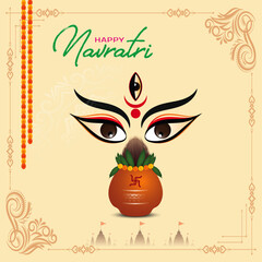 Halloween card with pumpkin skull vintage postage cartoon illustration