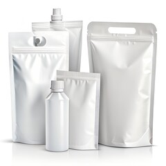 white plastic container for packaging