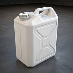 gas can on a white background
