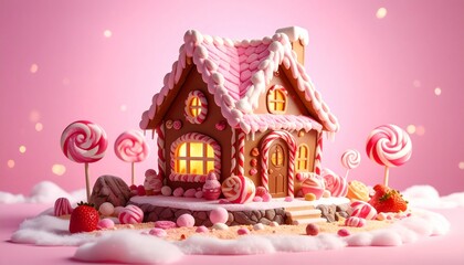 Obraz premium Candy House