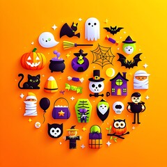 halloween party background