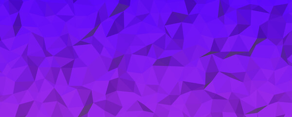 A low-poly abstract background featuring a smooth, vertical gradient transitioning from a deep,...